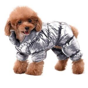 Waterproof Dog Jacket for Winter, Full body Dog Coats Snowsuit, Large